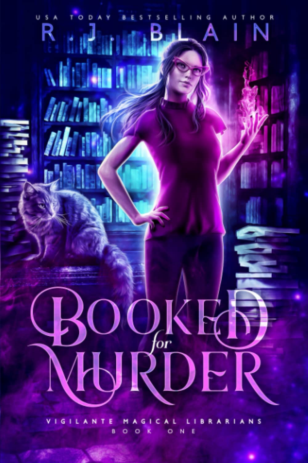 Booked for Murder (Vigilante Magical Librarians)