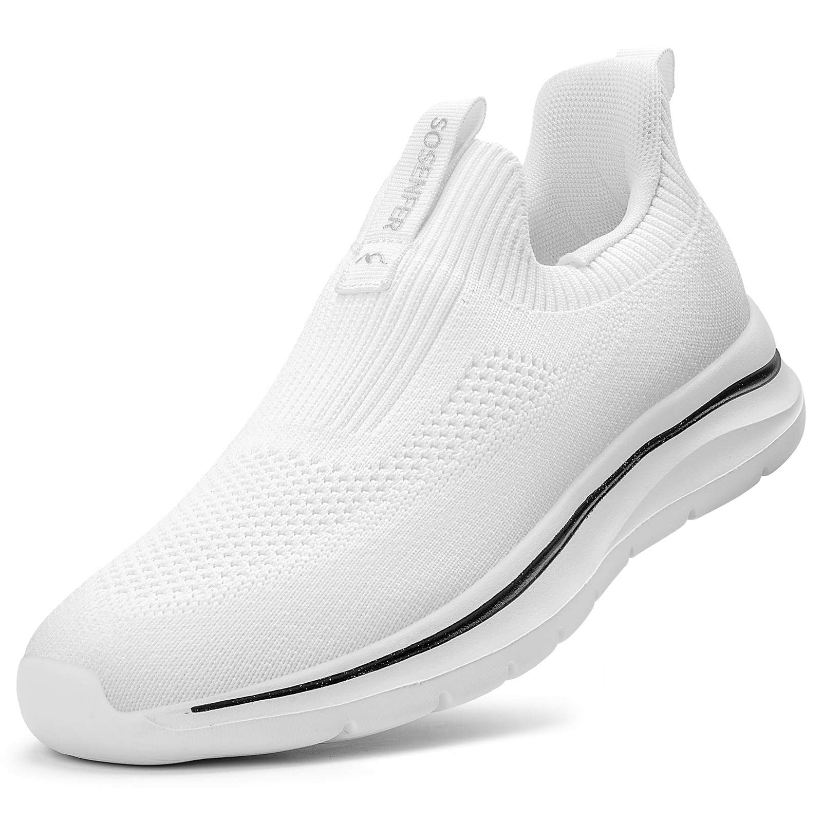 Sosenfer Slip ins Zapatos de Las Mujeres Slip on Zapatillas de Deporte cómodo Caminar Zapatos de Ocio