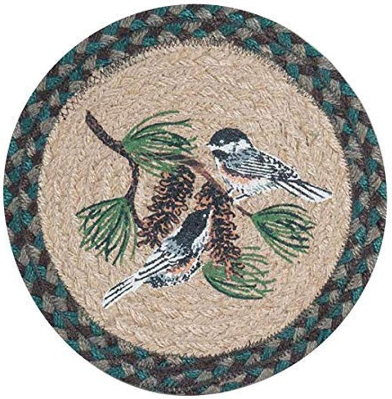 Earth Rugs Trivet 10"x10" Multicolor