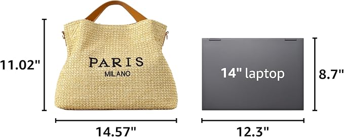 Bolso Tote Acolchado para Mujer con Correa Larga miniatura 3