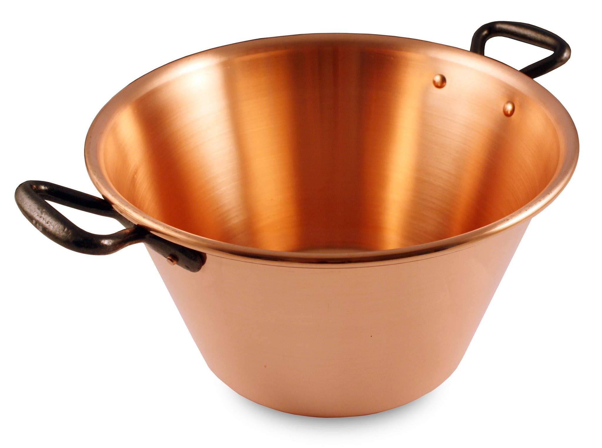 BAUMALU 207021 Jelly Pan Smooth Surface with Iron Handles, Diameter-26.5 Cm.1.7 Mm Thick, Mult-Color