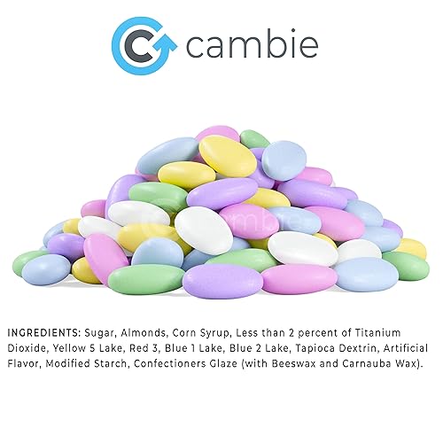 Miniatura 8 de Cambie Almendras Jordan  Almendras dulces pastel en varios colores  Almendras tostadas prémium con un revestimiento de azúcar dulce  Para bodas