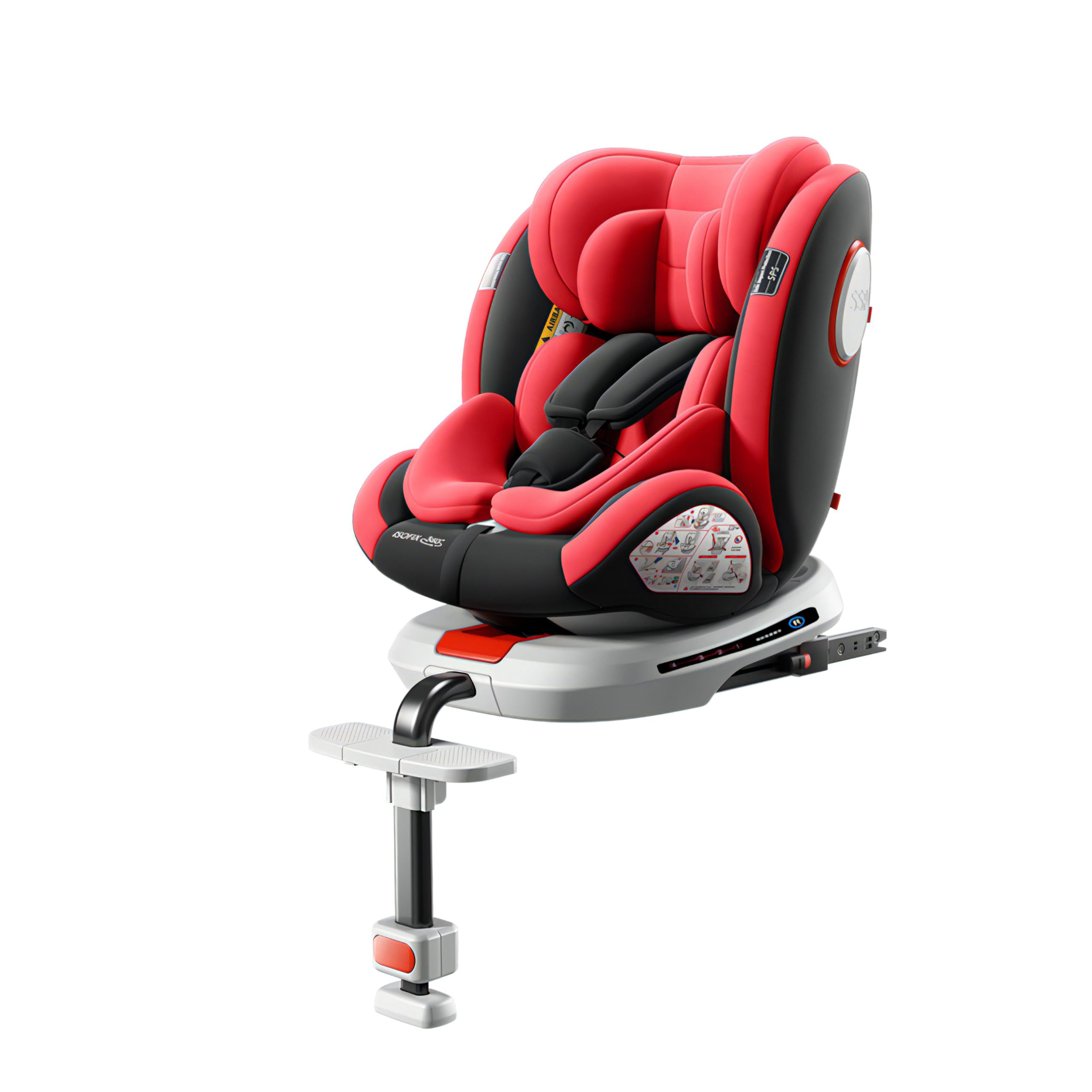 チャイルドシート 適応年齢(参考：新生児～約4歳頃) チャイルドシート 新生児 ISOFIX 0歳〜12歳 360度回転式 40