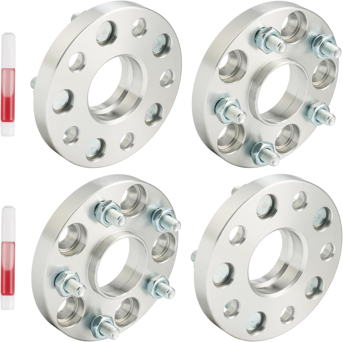 KAX 5x4.5 Wheel Spacers for Camry,20mm Hub Centric 5 Lug Wheel Spacers for Camry, RA-V4, Tacoma, Sienna, Highlander, RX350, Venza, ES350, C-HR,with M12x1.5 Studs and 60.1mm Hub Bore,4 Pcs