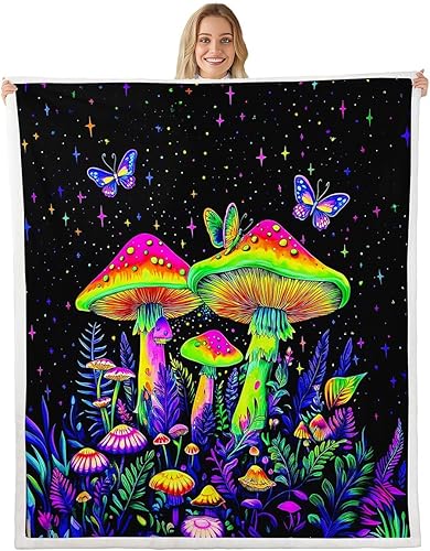 Miniatura 23 de Rustic Sunflowers Throw Blanket,Spring Florals Butterfly Bed Plush Blanket for Living Room Decor,Ruatic Farmhouse Style Couch Bed Sofa Soft Cozy