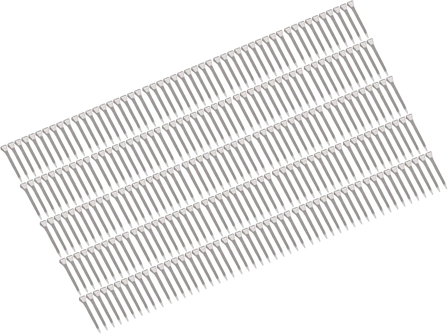 250PCS Horseshoe Nails, High Hardness Low Carbon Steel Farrier Tools, Portable Small Horse Shoeing Nails with Optimal Elasticity for Aluminum Alloy Horseshoes, Durable and Accurate