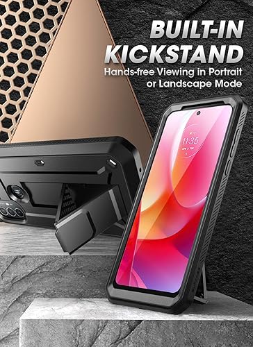 Miniatura 3 de SUPCASE Unicorn Beetle Pro Series - Funda para Moto G Power 2022, funda resistente de cuerpo completo con clip para cinturón y soporte con protector