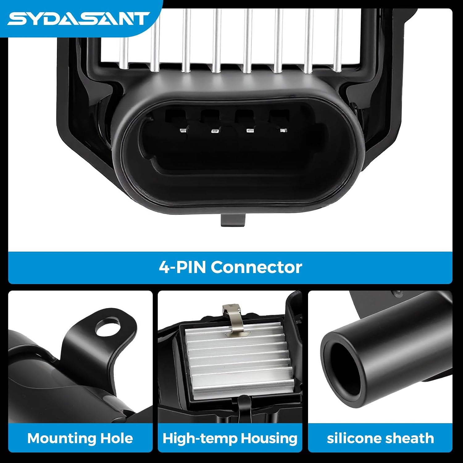 Set of 8 Round Ignition Coil Packs Compatible with 5.3 v8 2000-2006 Chevy Silverado 1500 2500 Suburban Tahoe Express GMC Sierra Savana Yukon Escalade Avalanche Envoy 4.8L 6.0L for UF262 D585