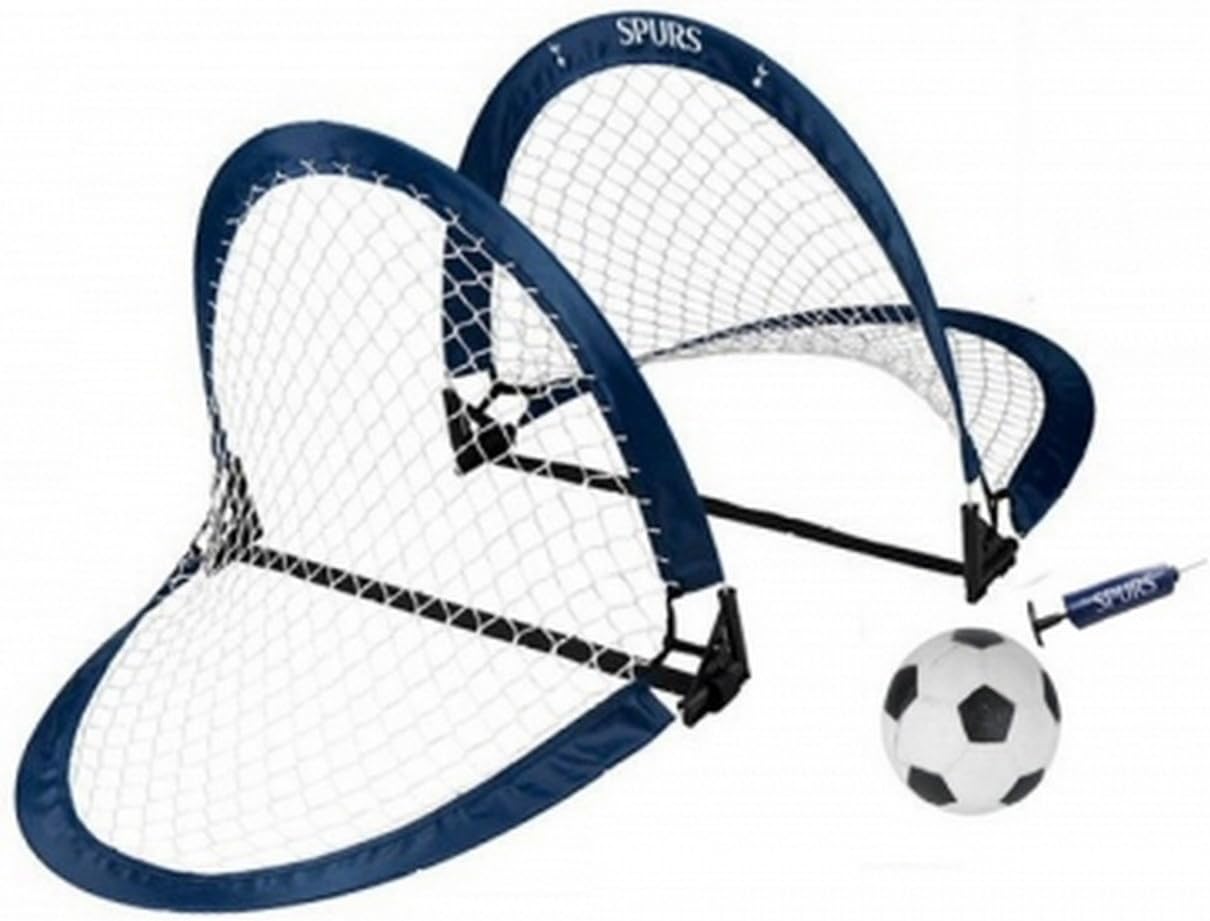 Tottenham Hotspur FC Official Soccer Skills Practice Goal Set (One Size) (Navy)