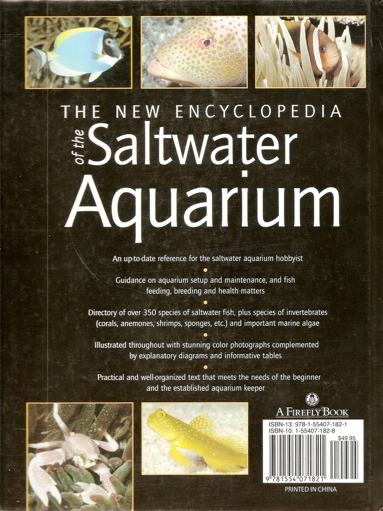 The New Encyclopedia of the Saltwater Aquarium