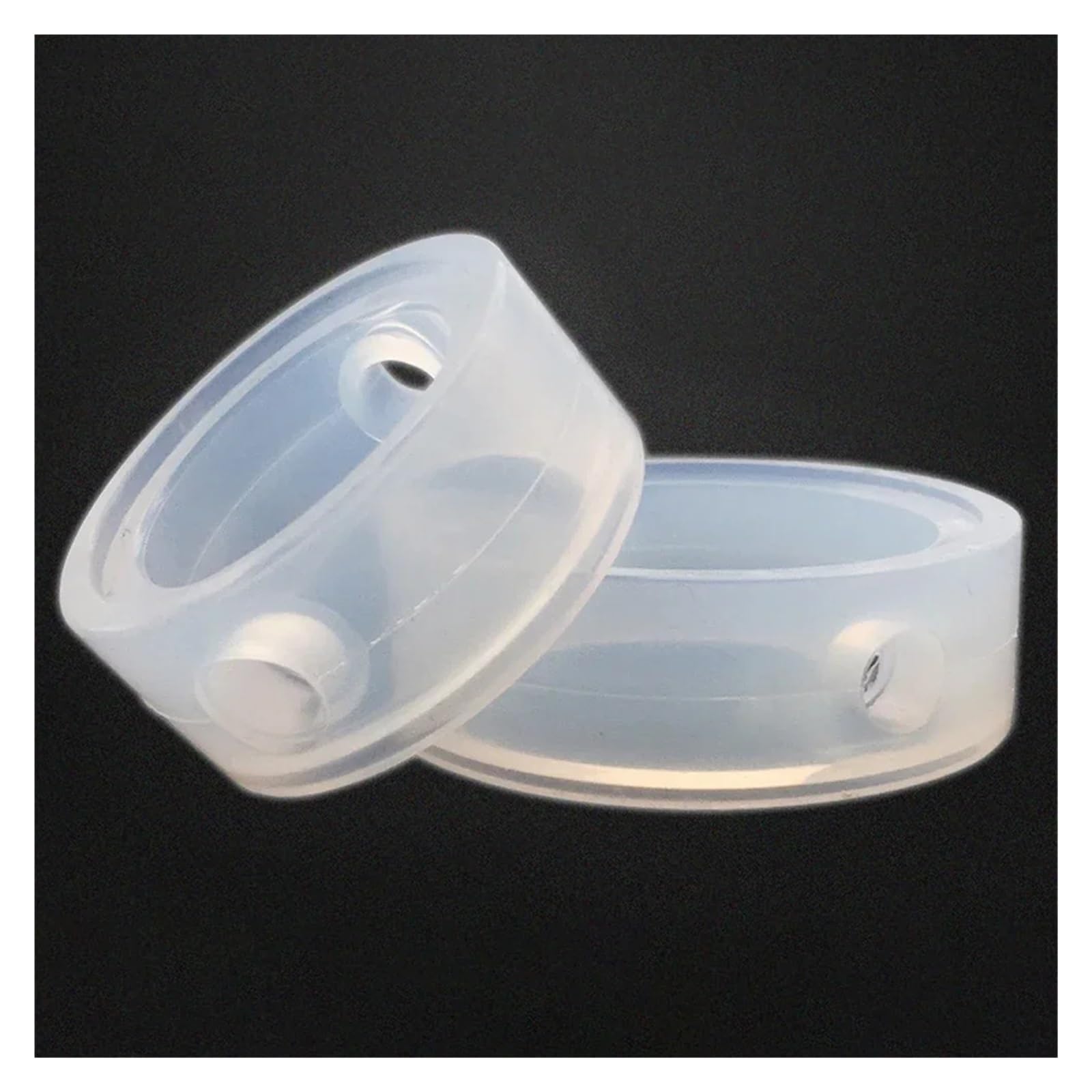 Ldhnfbyv 51Mm 66X49x23.8 Homebrew Sanitary Food Grade Vmq Silicone Sealing Ring Gasket Seal Replacement For 1.5" -8" Tri Clamp Butterfly Valve(51Mm 66X49x23.8)