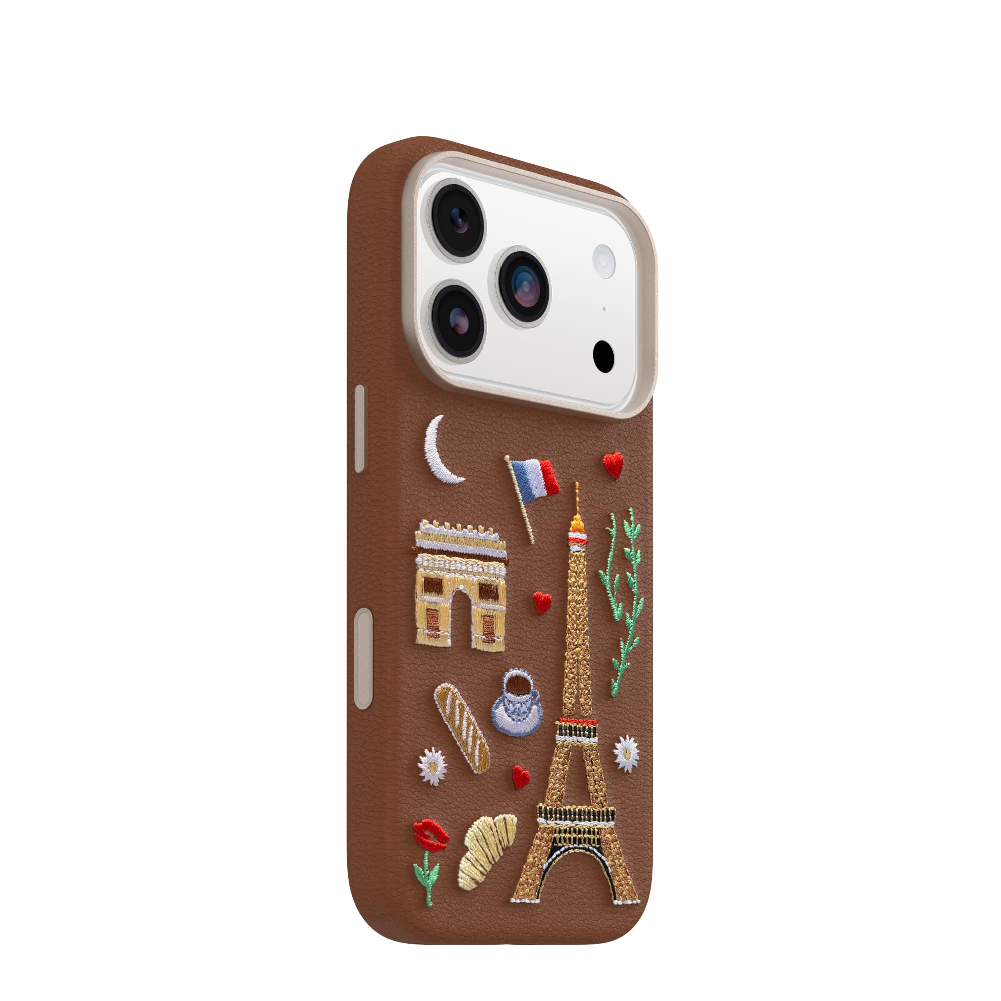 可愛い刺繍【OtterBox iPhone17 Pro Max】オッターボックス Amazon.co