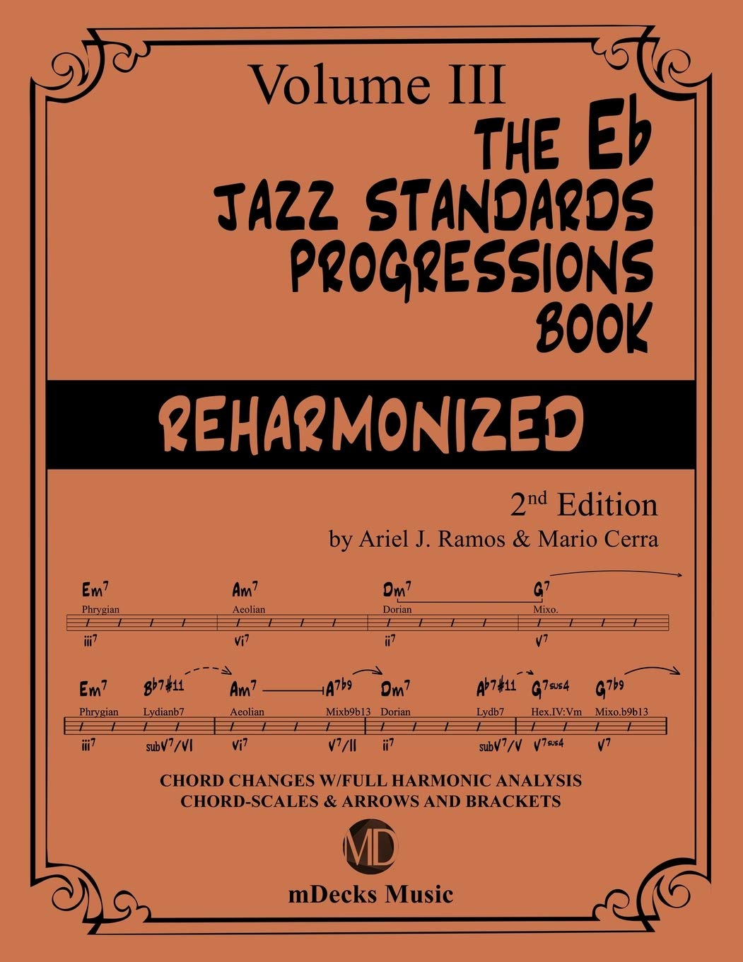 Progressions de Jazz Eb Vol 3 avec grilles réharmonisées et gammes