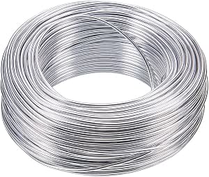 Filo Di Rame Argentato NBEADS | 38 Metri, 0,4 Mm, Morbido E Facile Da Modellare Per Gioielli Fai-da-te E Artigianato