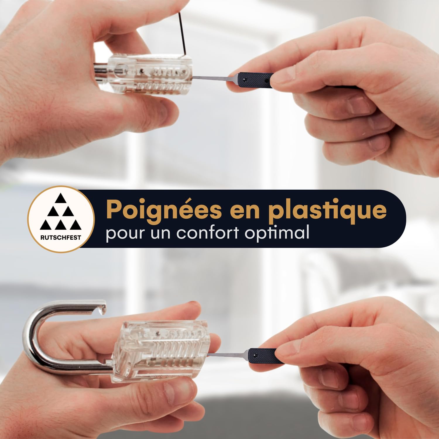Serrure De Coffre Fichet – Modèle écorché (cutaway) – Pour Crochetage Et Démonstration