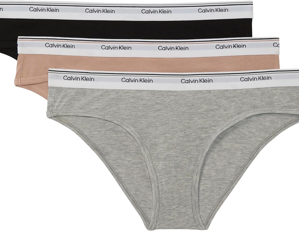 Braguitas de bikini elásticas de algodón Balance, paquete de 3