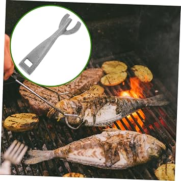 2pcs Iron Frying Pan Clamp for Grilling and Oven Use