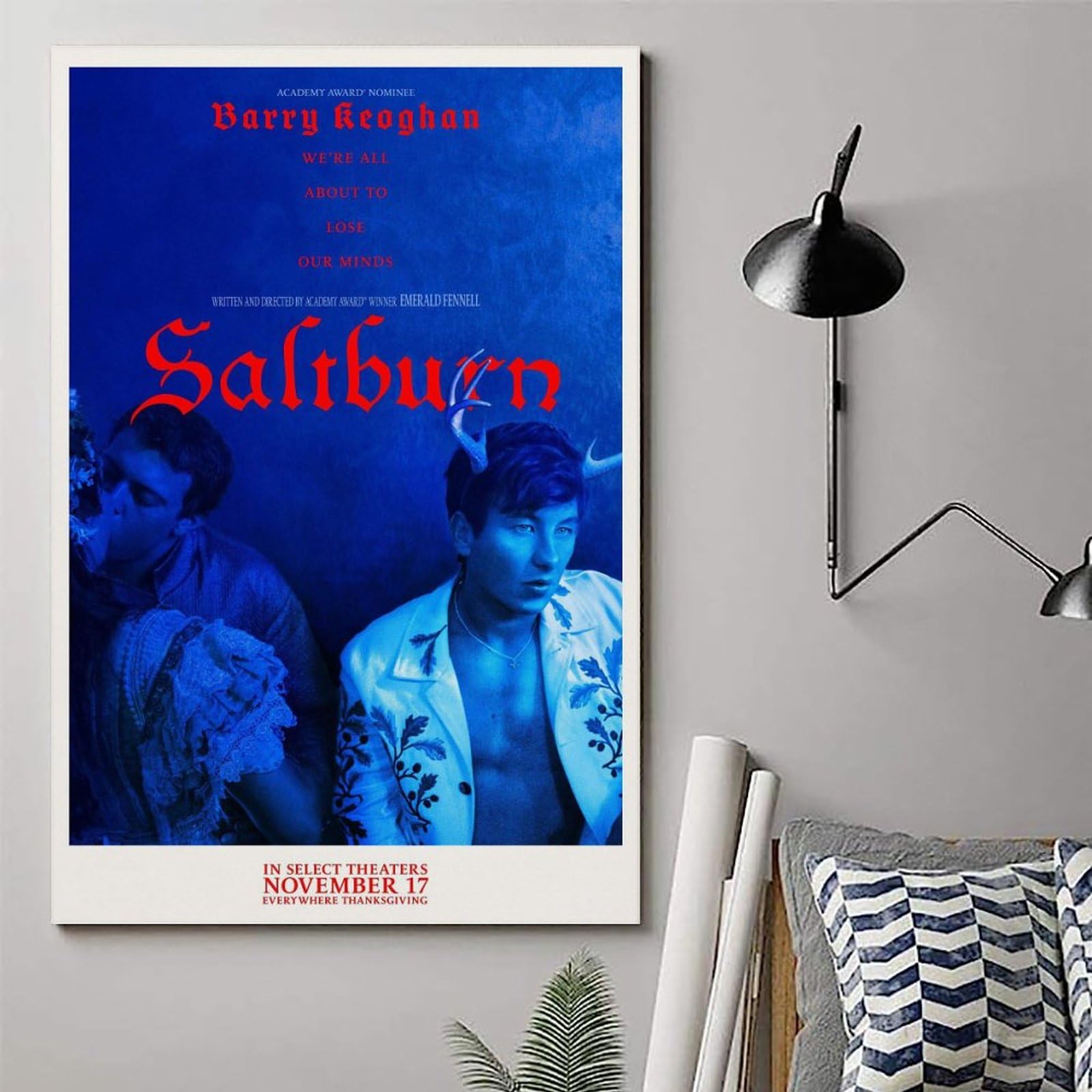 LOUEN Poster Su Tela Jacob Elordi - Film Saltburn - Quadro Moderno 30x45 Cm Per Camera Da Letto