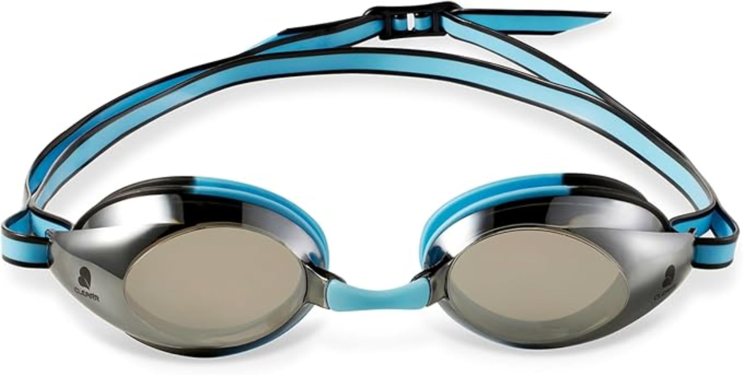Clear'r XCEL Anti-Fog Schwimmbrille - Verspiegelte Erwachsene Schutzbrille UV-Schutz Ergonomische Passform 180° Wide Vision