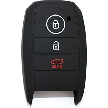 Key Case, Black for Kia C from finest Folia Case CEE 'D Cadenza Optima Rio Soul Venga