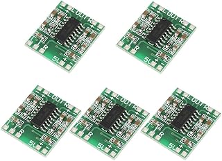 Power Amplifier Board, 5Pcs Super Small 3W+3W Type D Pam8403 Digital Audio Amplifier Amp Module 2.5V5.5V