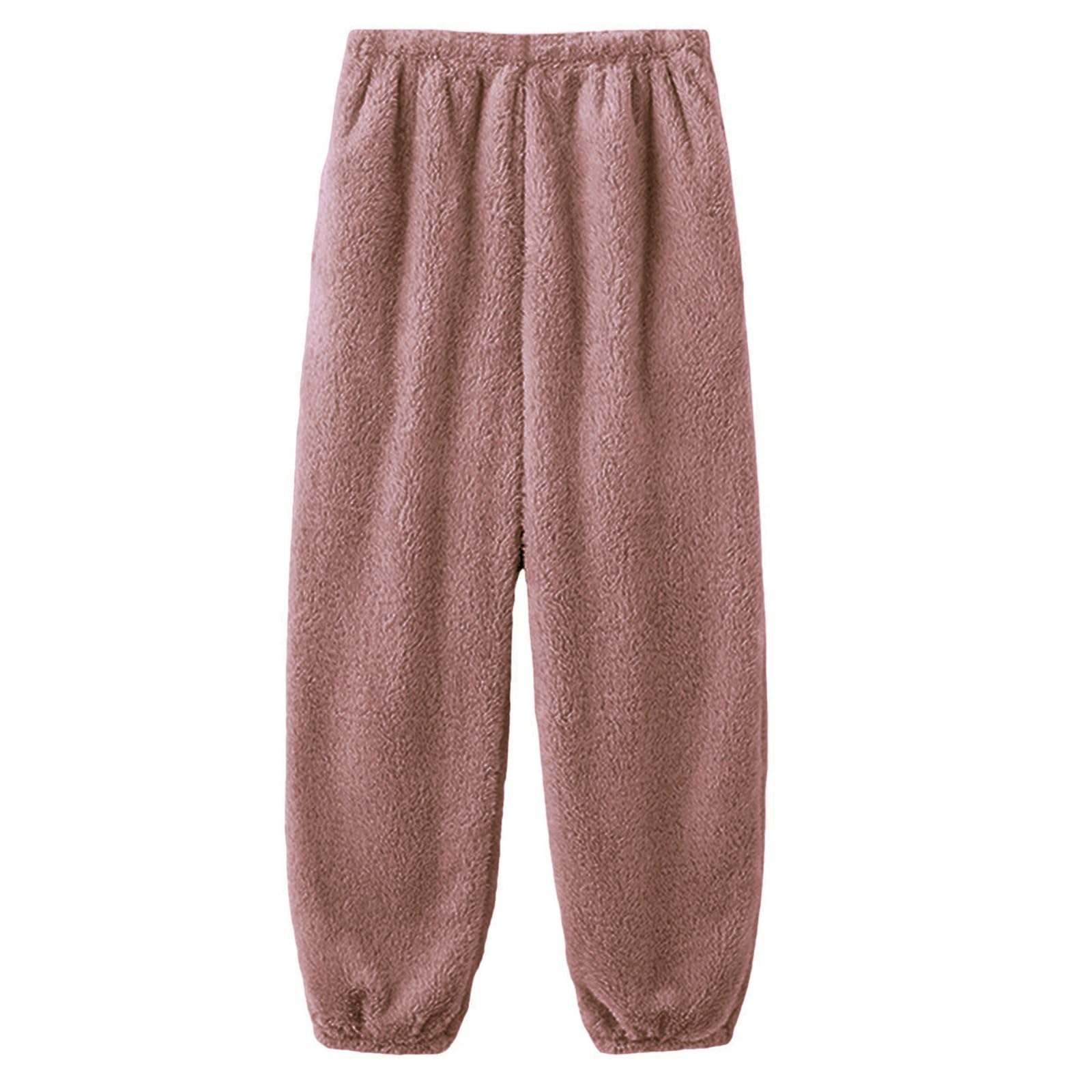 Da Donna A Maniche Lunghe con Pullover, Autunno E Inverno, in Morbido Pile Doppio, Rilievo Comodo Abbigliamento Casa per Le Notti Fredde Natale Pigiami Coppia Pigiama Lungo Cotone Mezza