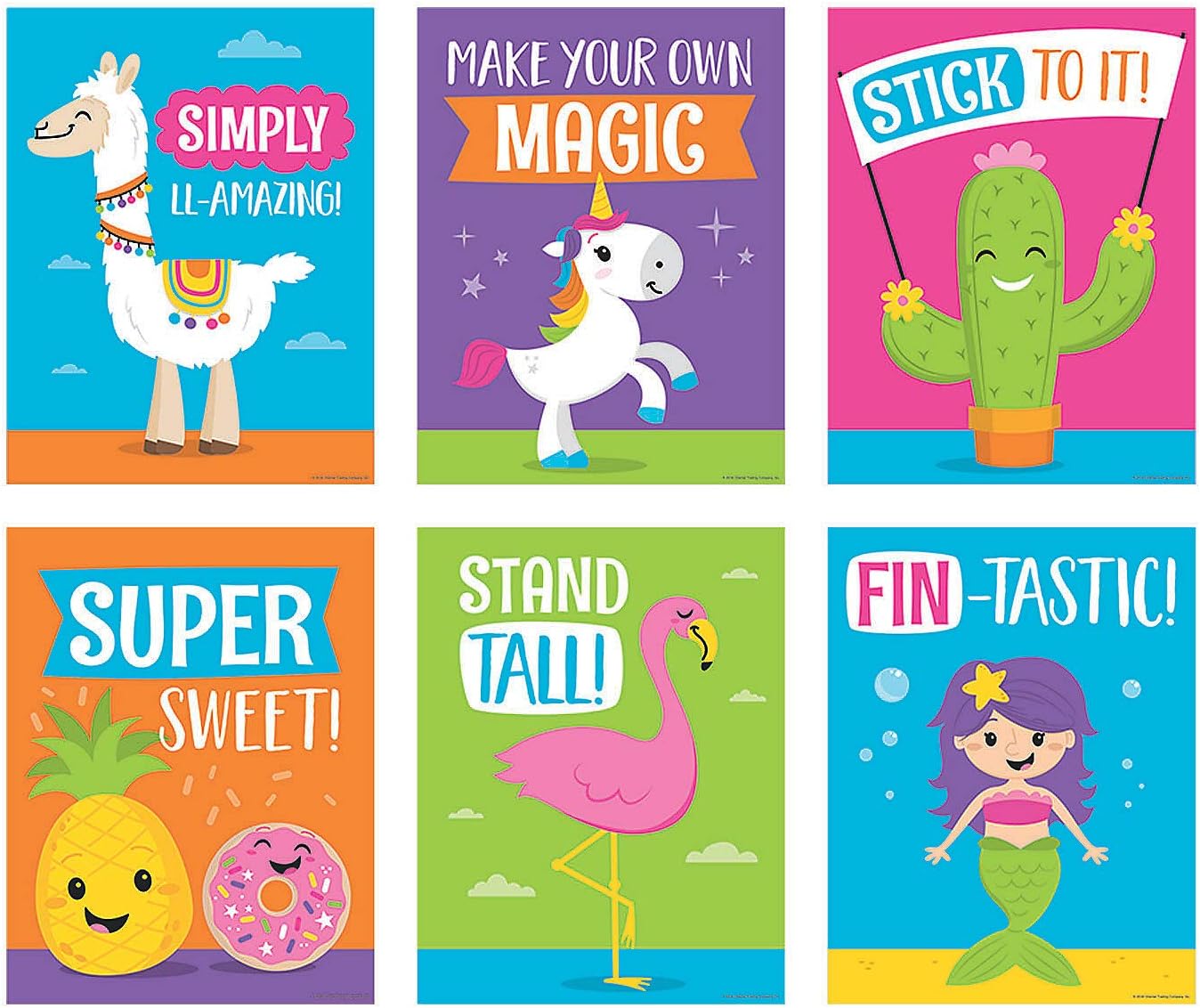 Poster Fun Rise Simple Amazon.com: Fun Express Motivational Trend Poster Set - 6 Pieces ...