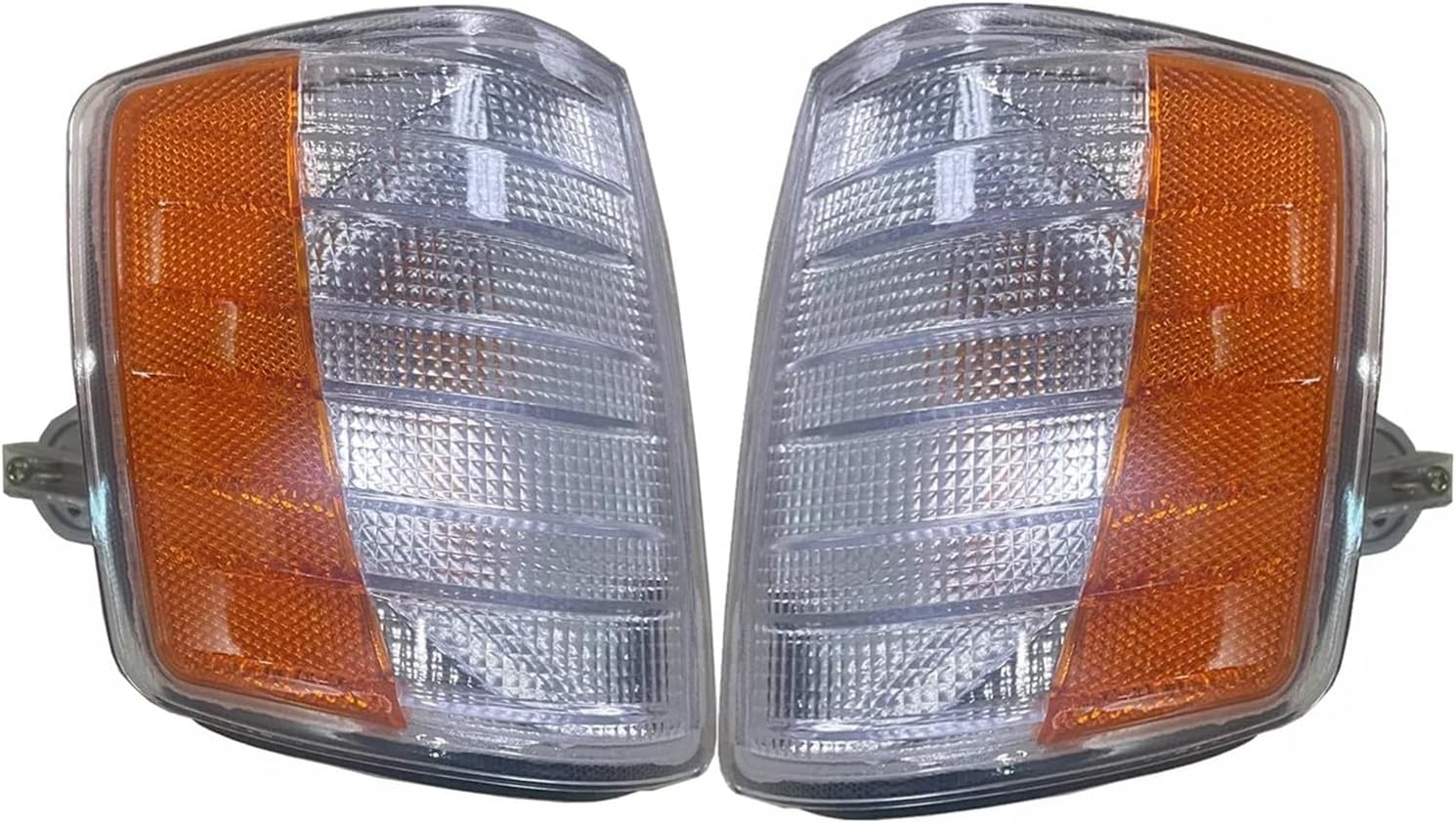 Front Turn Signal Corner Light Lamp Compatible with Mercedes-Benz W201 190E 190 19821983 1984 1985 1986 1987 1988 1989 1990-1995(Right Yellow White)