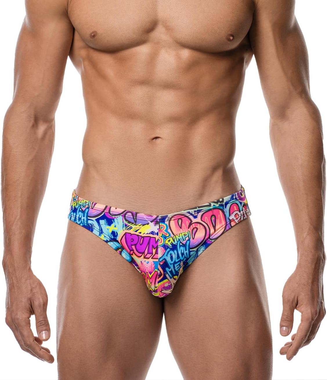 Pump! Water CHEEKIES - Men's Waterbriefs | Sporty & Supportive Fit | Quick-Dry & Chlorine-Resistant Fabric