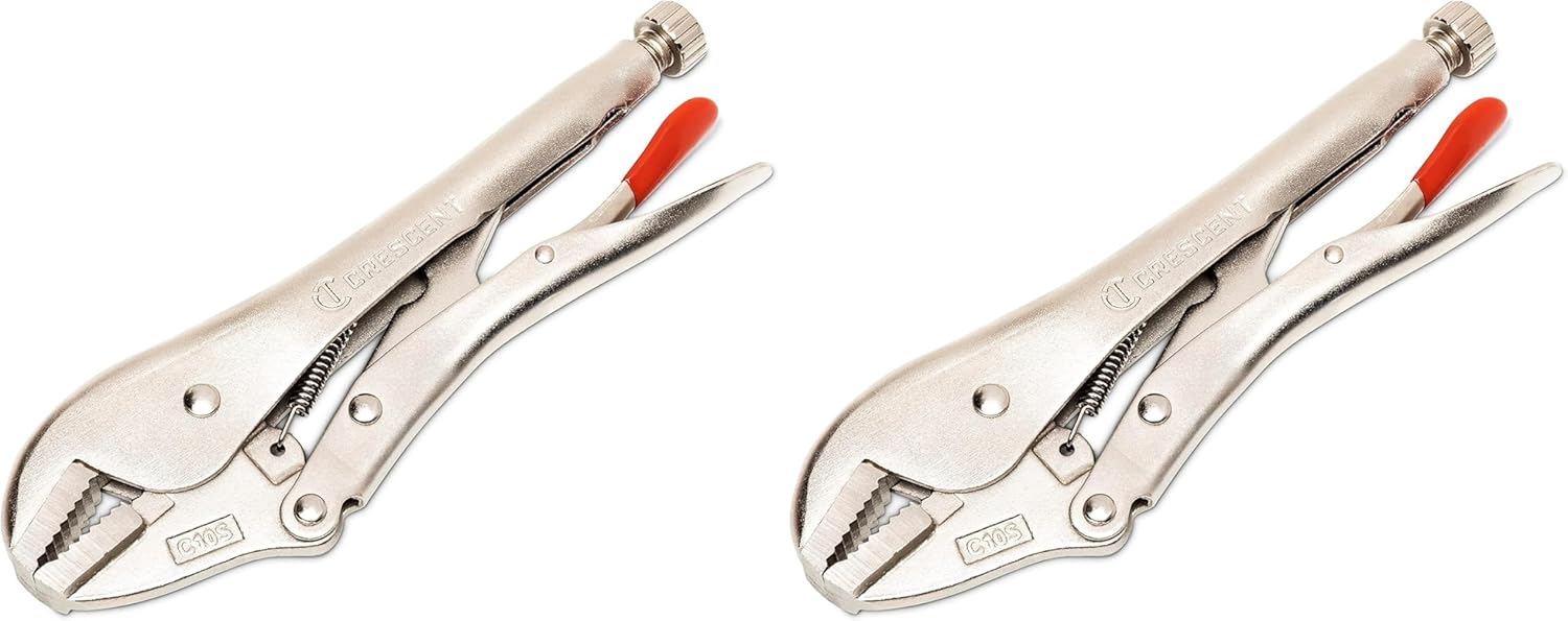 Crescent 10" Straight Jaw Locking Pliers - C10SVN (Pack of 2)