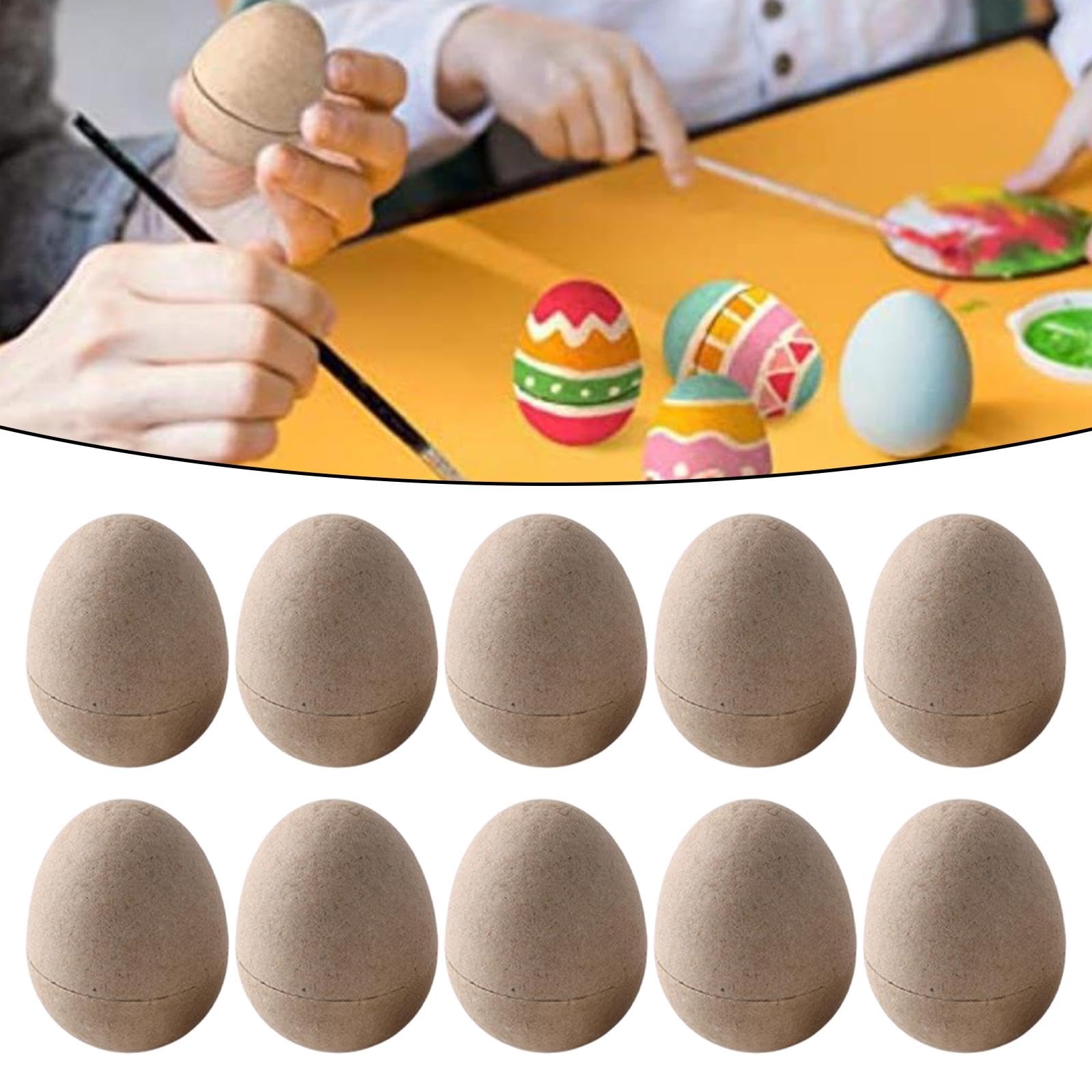 Uova Di Pasqua In Plastica Da Riempire, 24 Pezzi Colorate, Con 50g Di Carta Tritata, Per Sorprese E Caccia All'uovo, Riutilizzabili