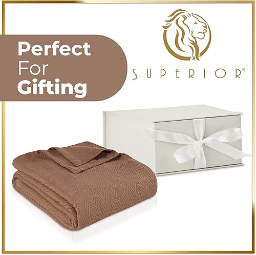 Miniatura 7 de SUPERIOR Manta de gran tamaño 100% algodón, manta tejida para sofá, cama, ropa de cama, casa de campo, artículos esenciales para el hogar, mantas