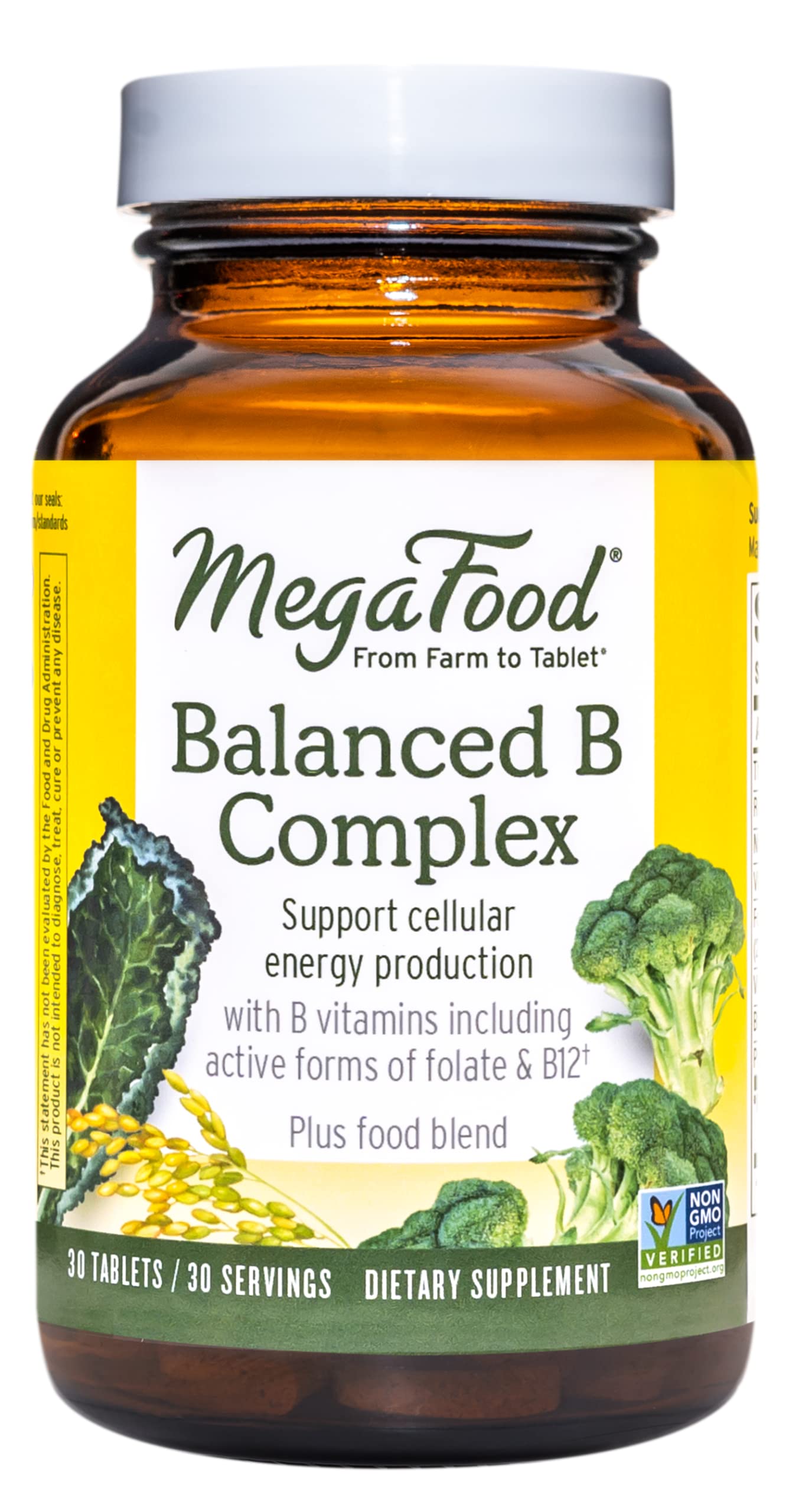 Buy Megafood Balanced B Complex Glutenfree Multi Dietary Vegan