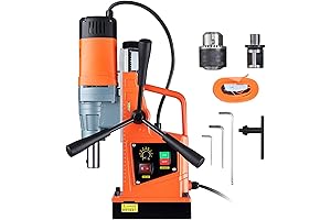 Ridgid Magnetic Drill Press: 1550W, 10-Speed, for Industrial & DIY