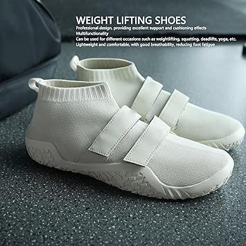 Zapatos Descalzos, Zapatillas de Cuclillas de Levantamiento de Pesas Zapatillas de Entrenamiento de Gimnasio Descalzo para Entrenamiento de Lucha Libre5