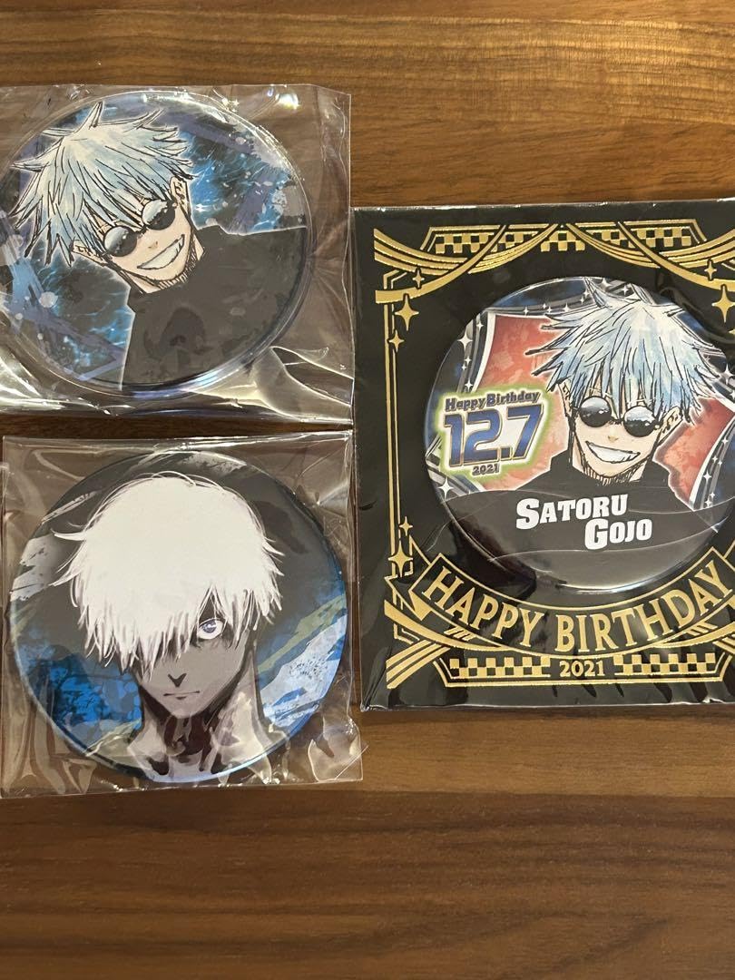 呪術廻戦 五条悟 第一弾 原作 ジャンプショップ コレクション缶バッジ