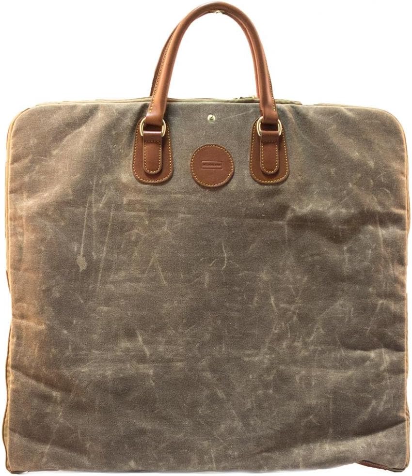 Mulholland Brothers Waxed Canvas Simple Garment Bag