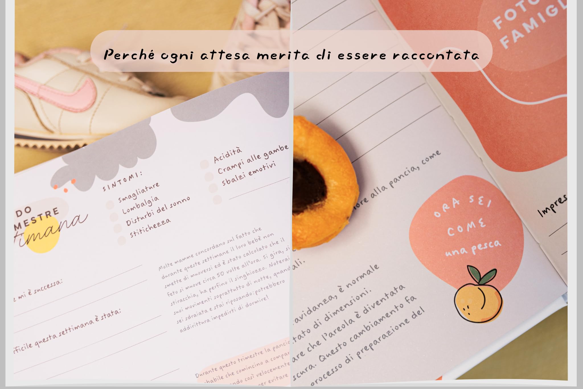 Diario della Gravidanza per Mamma - Album dei Ricordi per Future Mamme - Libro Gravidanza da Compilare con Spazio Foto e Pensieri Settimanalmente