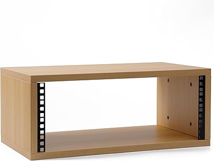 Amazon.com: AcouZen Desktop Studio Rack – 2U/3U/4U Shallow Wooden Stand ...