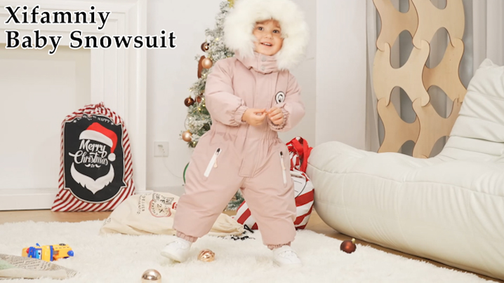 Amazon.com: XIFAMNIY Boys and Girls One Piece Snowsuits Overalls