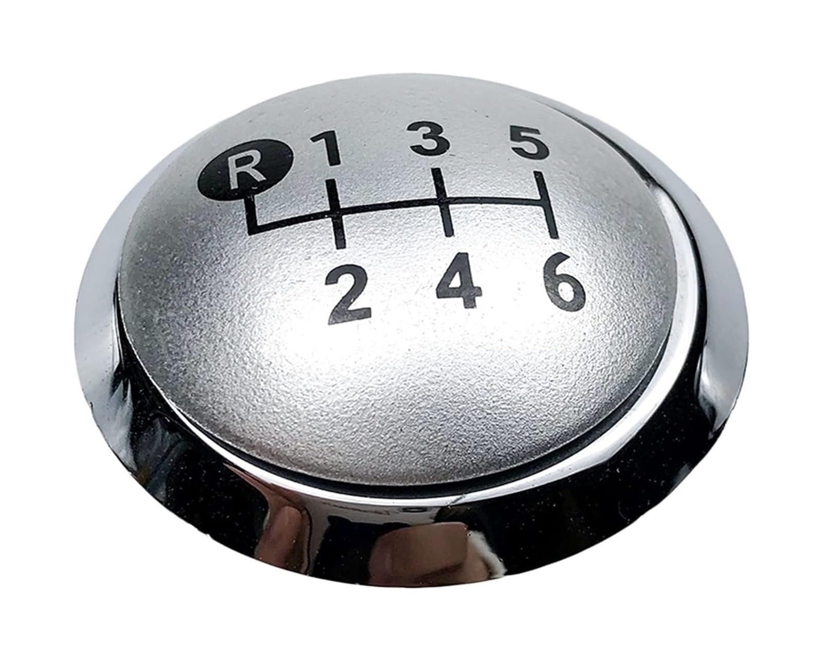 Qmtvfsrh One Color Car Gear Shift Knob 5/6 Speed Gear Shift Knob Lever Emblem Cap Cover For Toyota For Corolla 1.8Mt 2007-2013 For Rav4 For Avensis For Yaris D4d