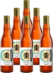 Saquê Azuma Comum Sake Seco 600ml 6 Unidades