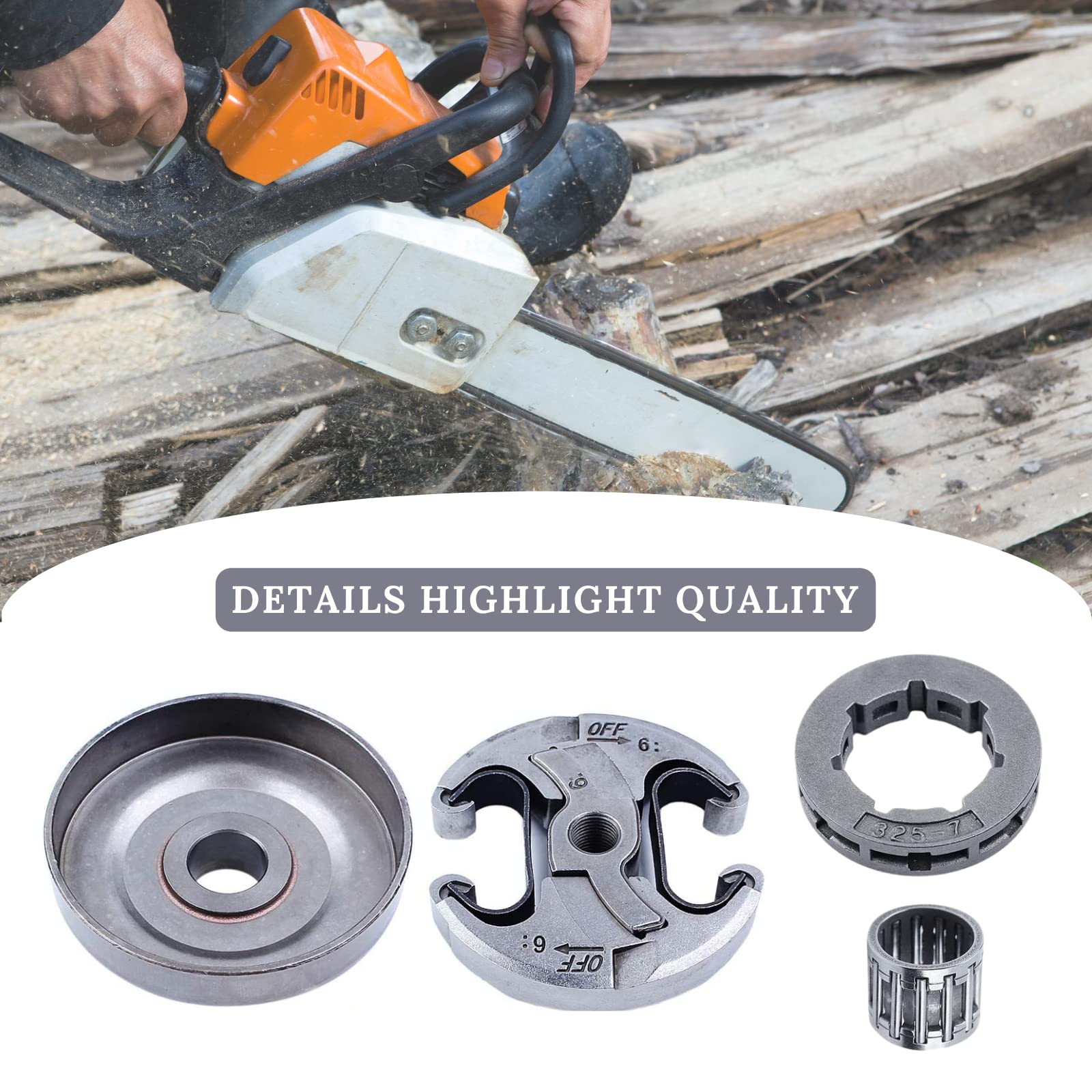 Kettenspannset 560 XP Create Idea Kettenspanner-Set Für Husqvarna 560 XP & 550 XP – Ersatzteil 5752604-04, 6-teilig