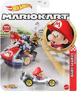 Die Cast GBG25 B-Dasher Mario Toy, Multi-Colour, Medium