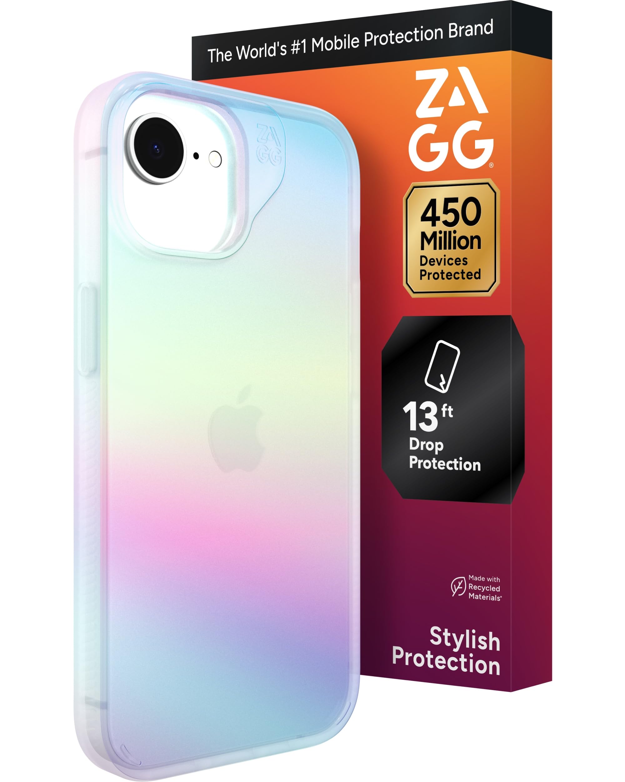 Coque iPhone 16e ZAGG Milan évitez les écrans brisés grâce au graphène 4m - 8
