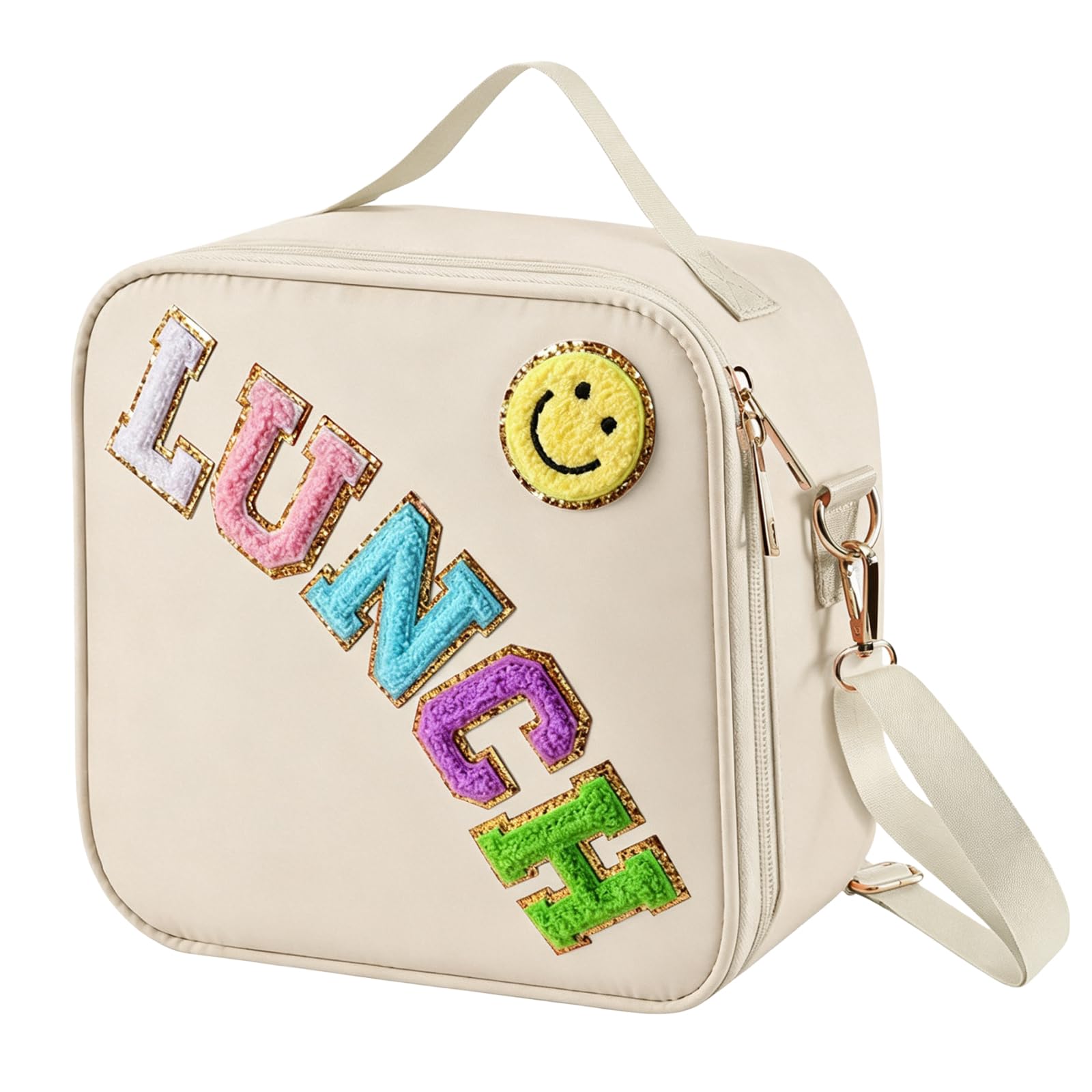 NTGFU Lunch Bag Kids, Insulated Lunch Bag Girls, Reusable Cooler Lunch Box, Large Capacity Waterproof Packed Lunch Bag for Kids, Teens, Women for School Office Picnic Travel Beach — image 1