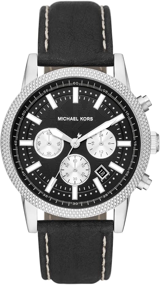 Michael Kors Hutton Chronograph Black 