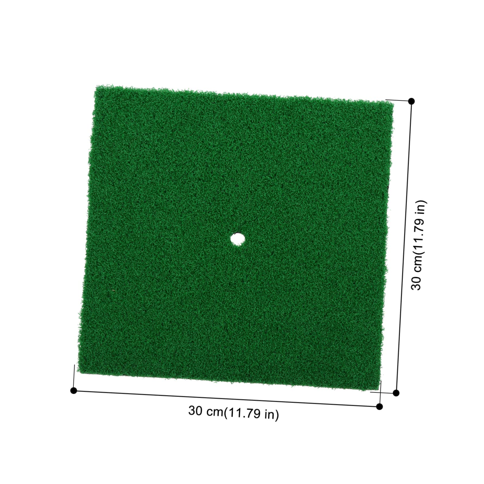Mipcase Golf Practice Pad Hitting Mat Realistic Grass Surface Training Aid for All Levels