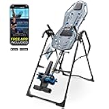 Teeter FitSpine X2 Inversion Table, Decompression Surface for Full-Body Stretch, Easy-Reach Ankle Lock, Integrated Accessories, UL Safety Certified, Heavy-Duty 300 lb Capacity