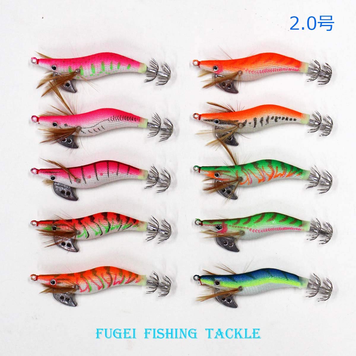 エギ2.5号20本セット 釣具 エギング 仕掛け エギ 20本 セット 2.5/3.0号 各10本